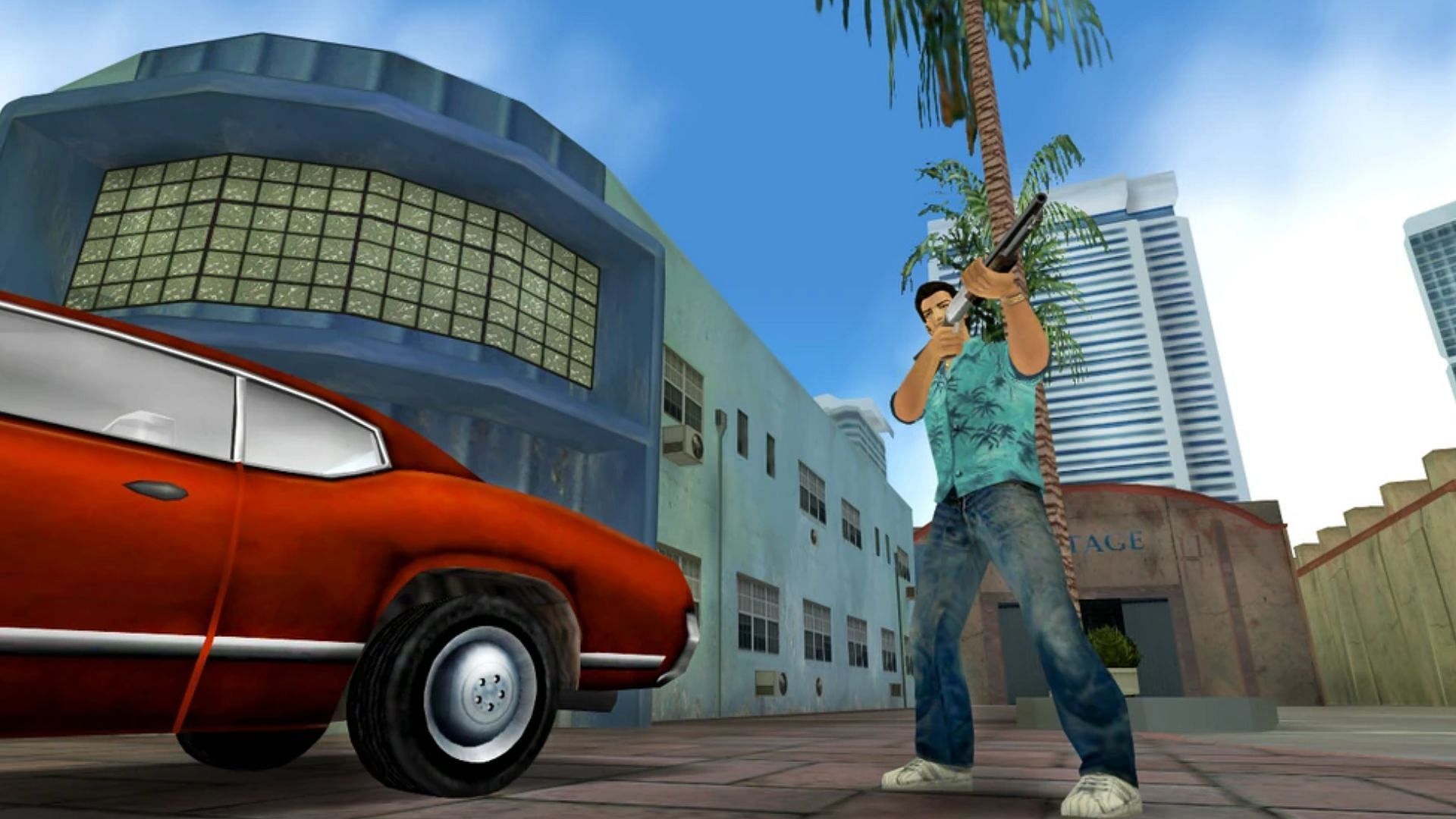 Collecting free weapons saves money (Image via Rockstar Games)